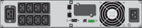 VI 3000RT LCD back - PowerWalker VI Line-Interaktivni Rack UPS napajalniki